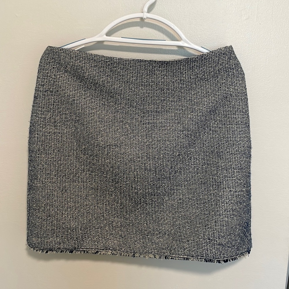 Banana republic tweed skirt